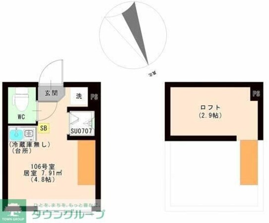 JUNEの物件間取画像